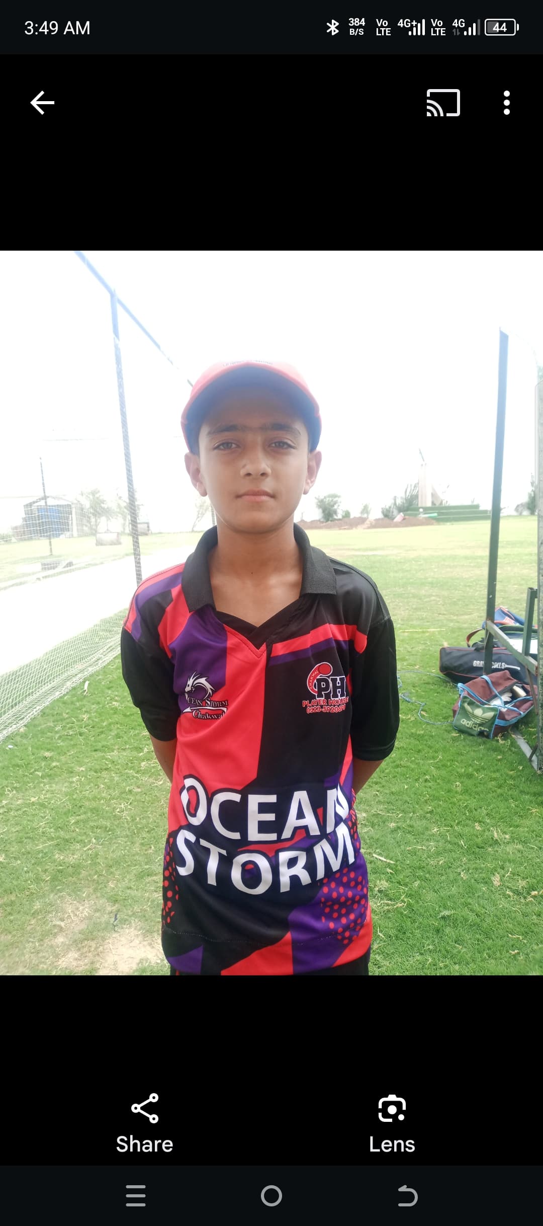 Syed Ali musa cricket player profile photo