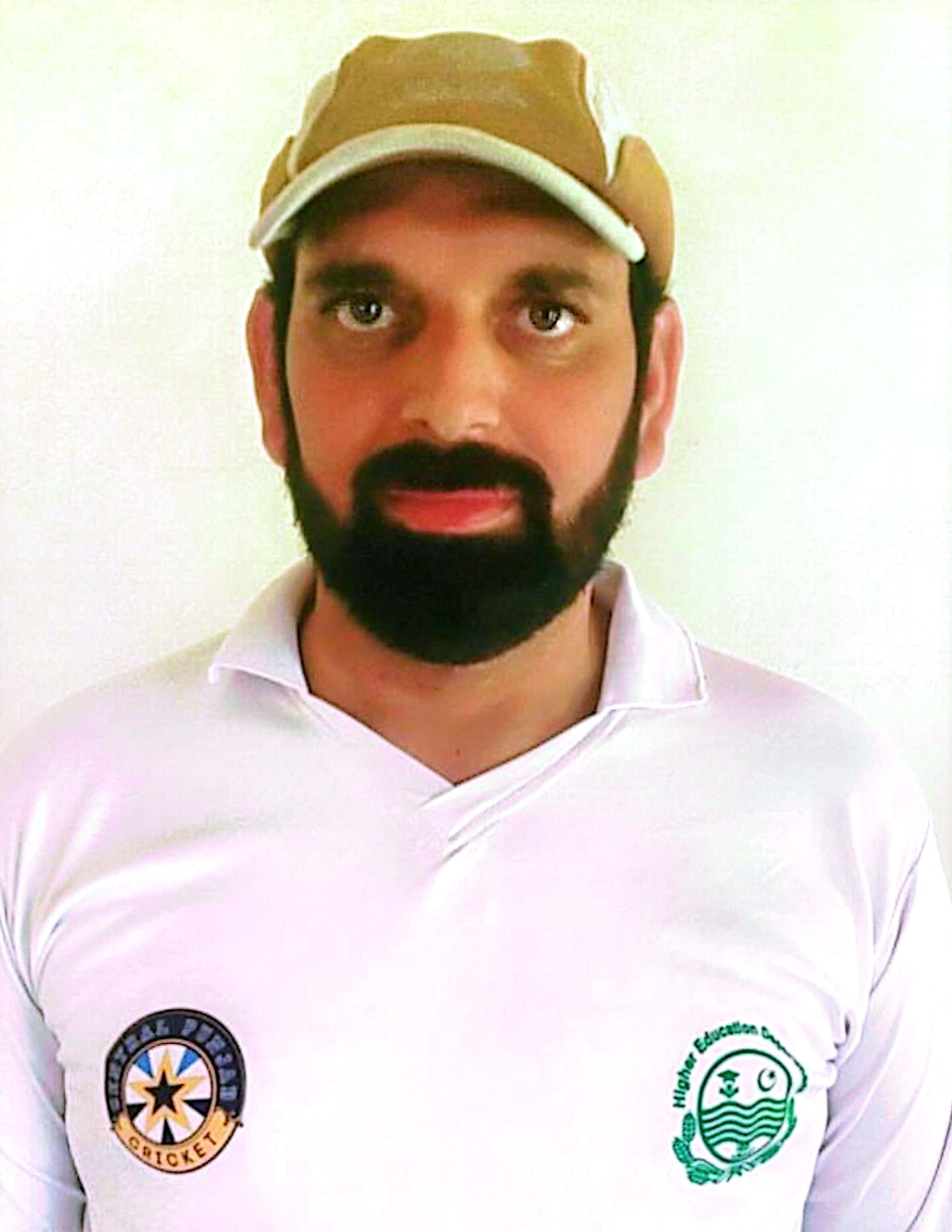M Ausaf  Ahmad cricket player photo