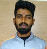 Sudhesan Midhun cricket player photo