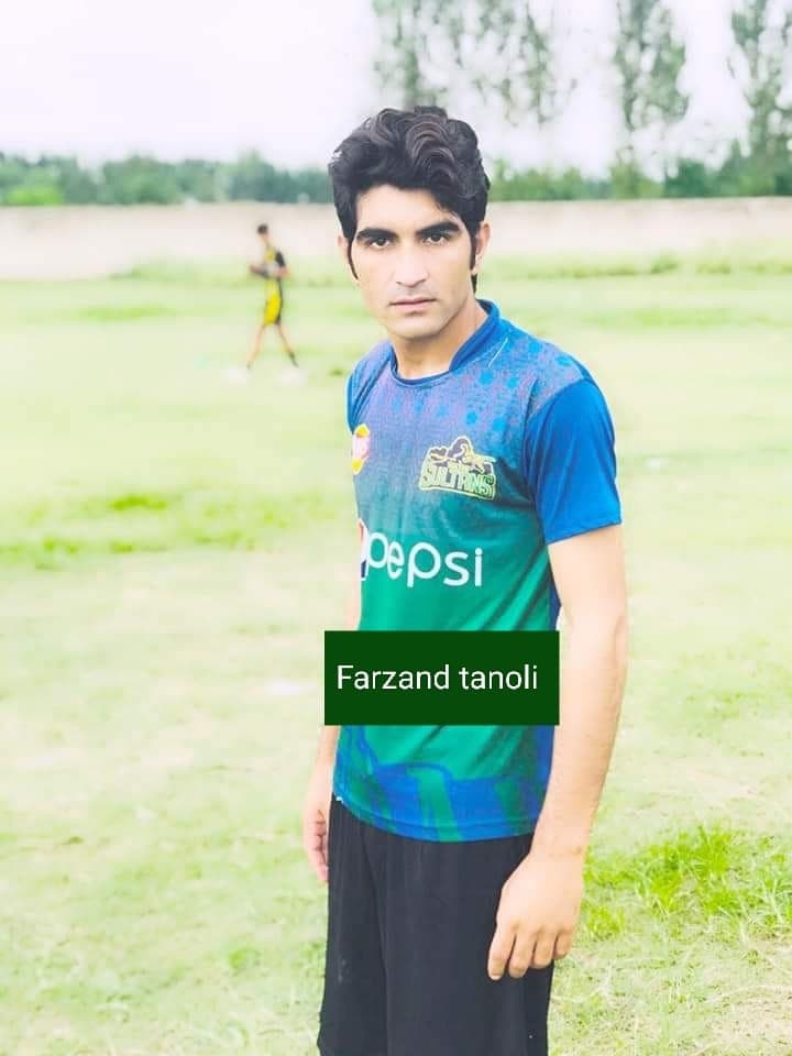 Farzand Tanoli cricket player photo