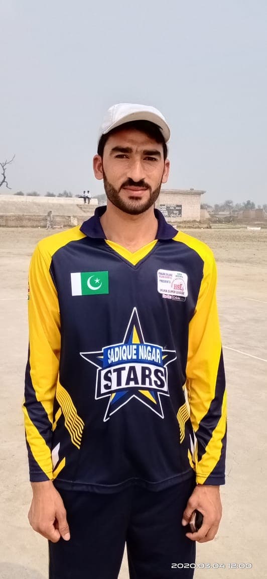Shafqat cricket player profile photo