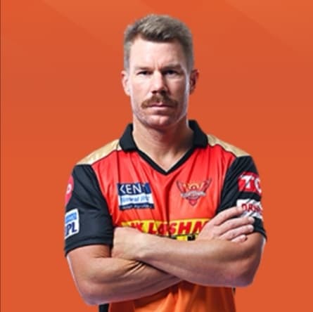 David Warner cricket player profile photo