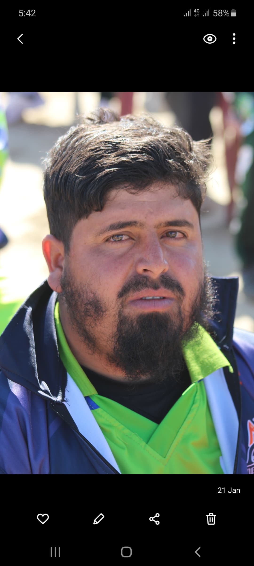 Fazal_Dad cricket player photo