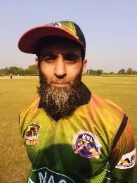 Mian Zeeshan Zahid cricket player photo
