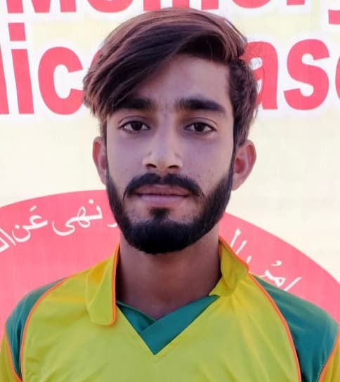 Faheem cricket player profile photo