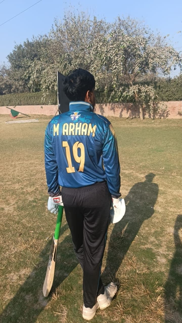 Muhammad Arham cricket player profile photo