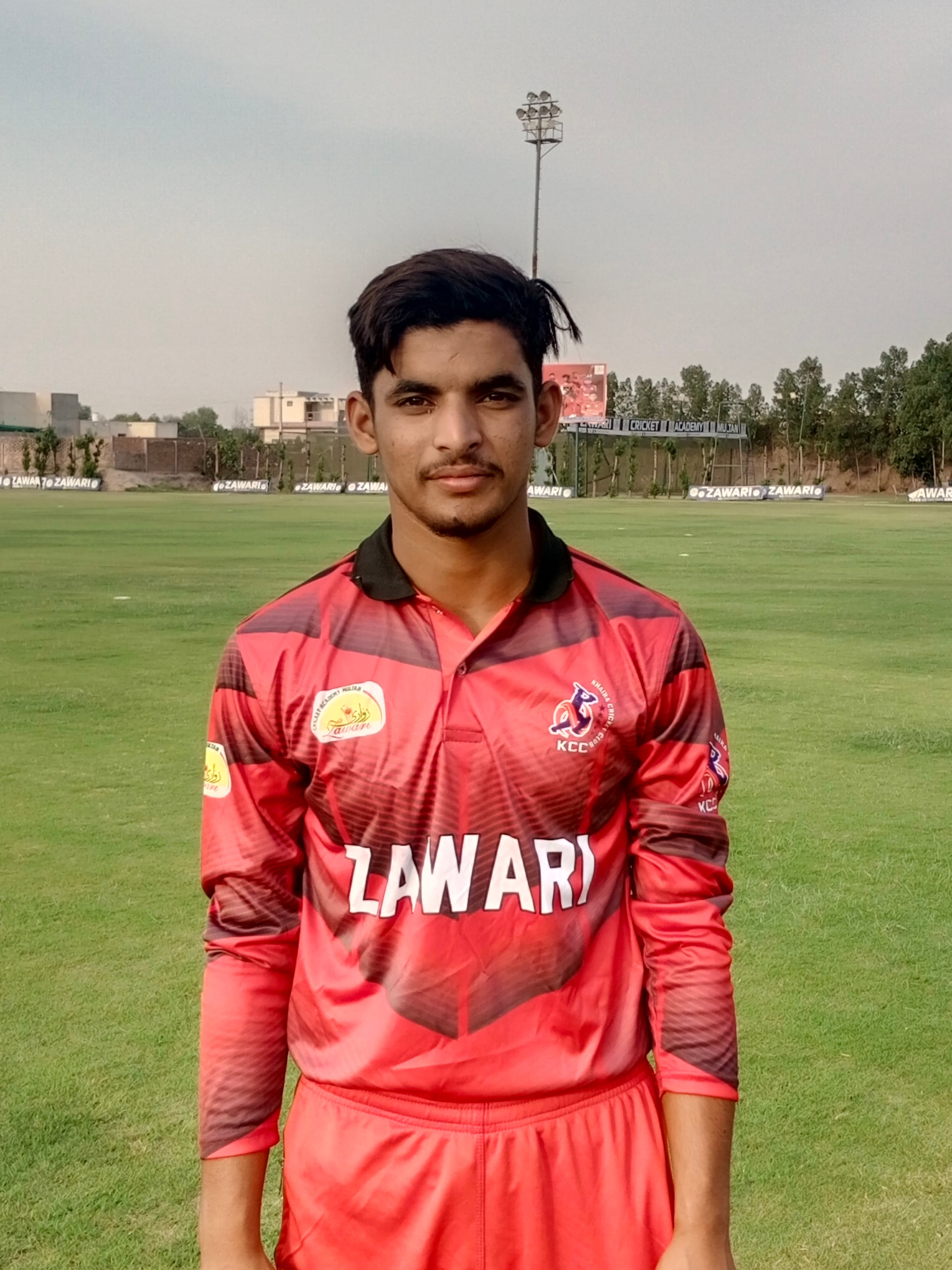 Taha Shabbir cricket player profile photo
