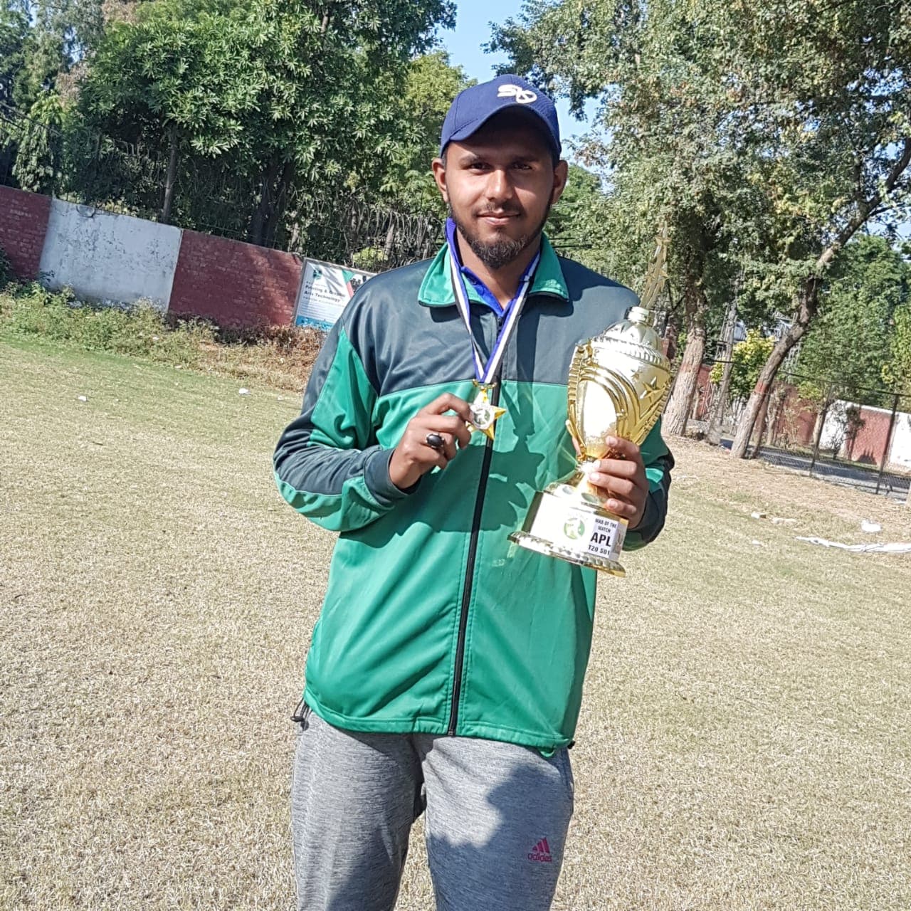 ZAIBI cricket player photo