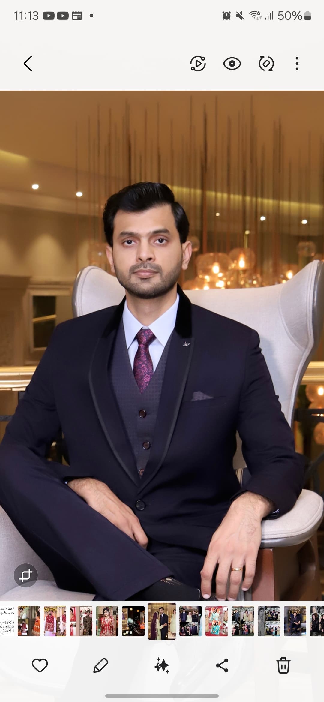 Nauman Akhtar cricket player profile photo