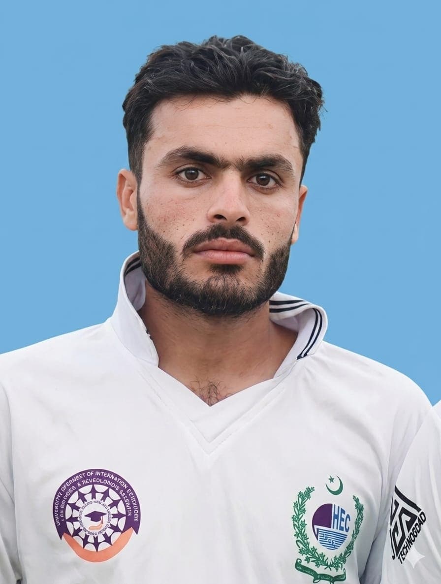 Riyaz Khan cricket player profile photo