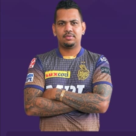 Sunil Narine cricket player profile photo
