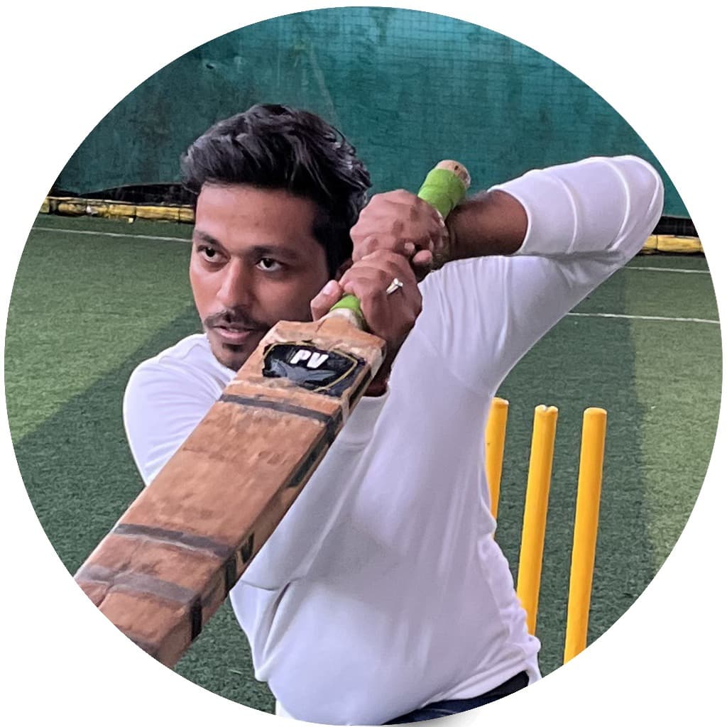 Shubham Madeshiya cricket player photo