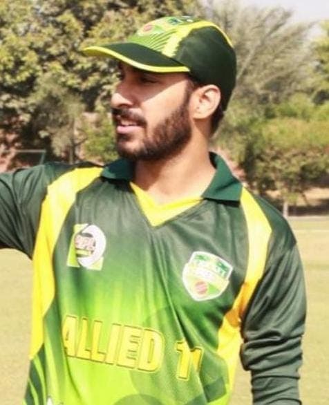 Haris Ahmed cricket player photo