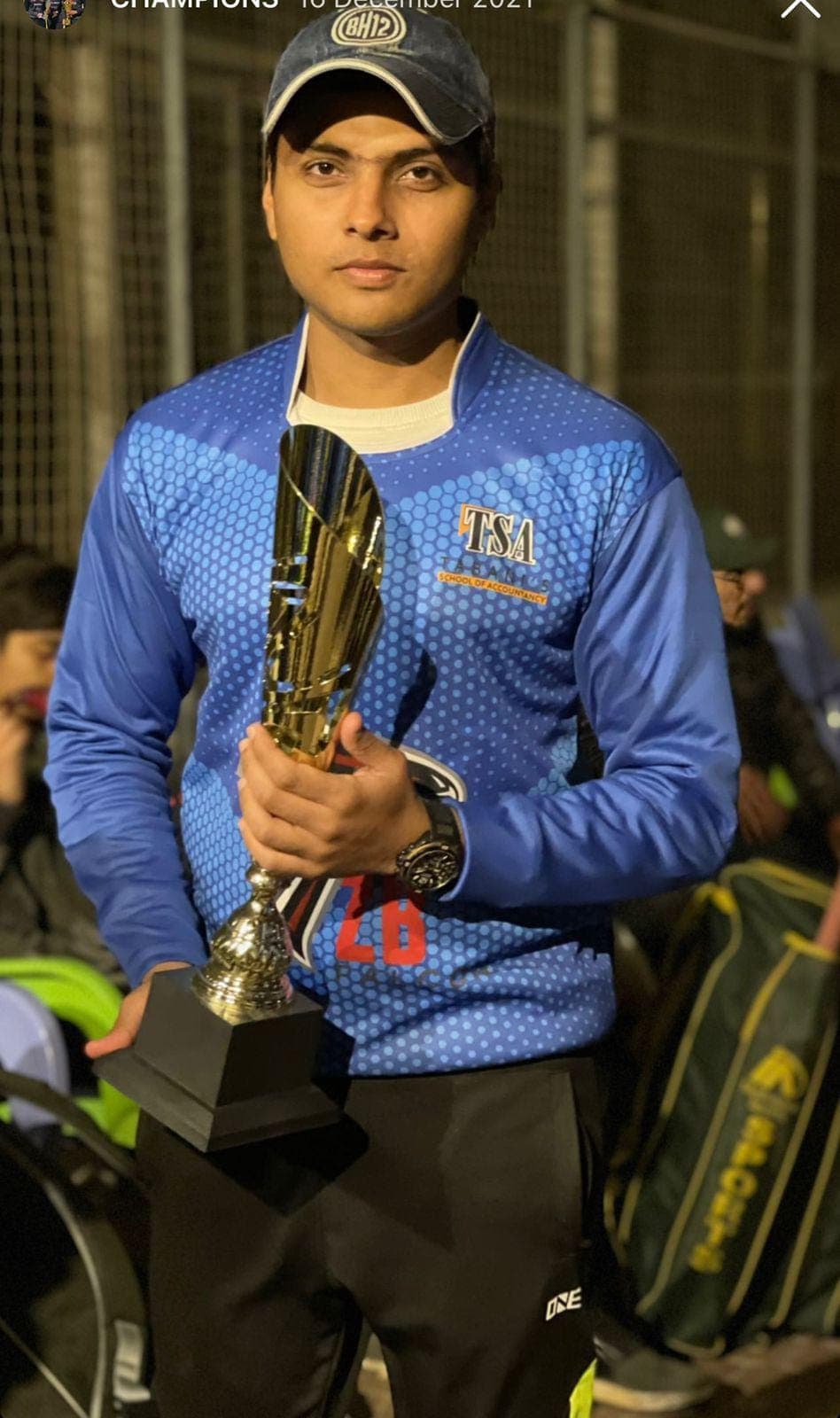 Saad cricket player photo