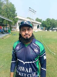 Hafiz Amin Haq cricket player profile photo