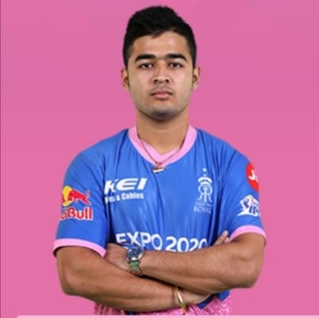 Riyan Parag cricket player profile photo