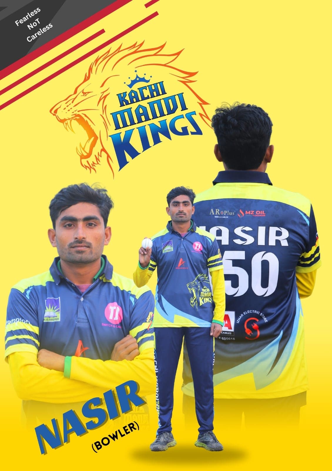 NASIR cricket player photo