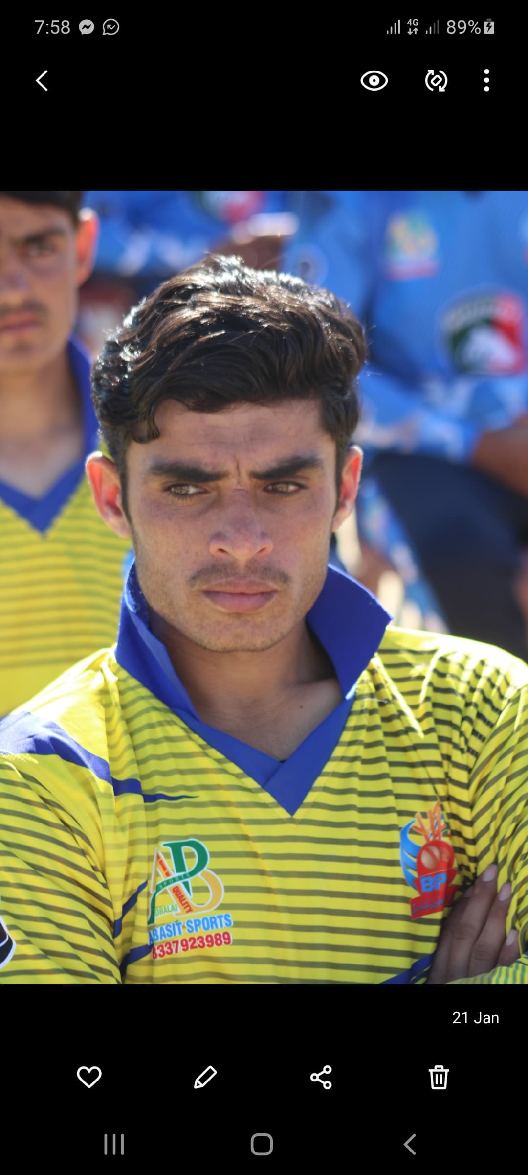 M Yar cricket player photo