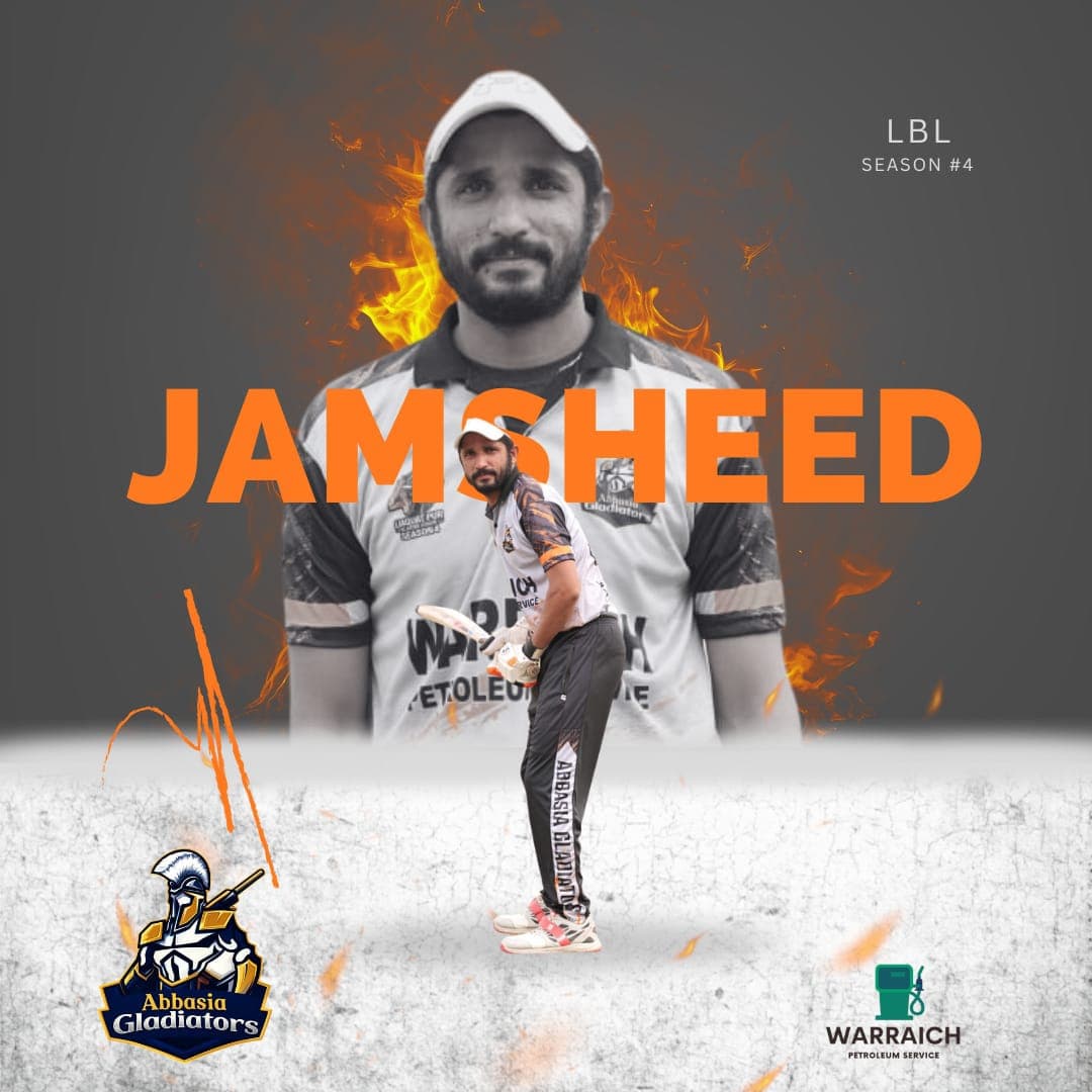 JAM JAMSHAID cricket player profile photo