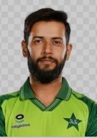 Imad Wasim cricket player profile photo