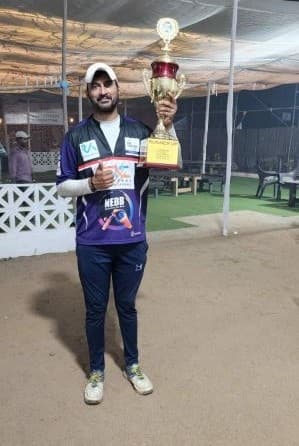 Nilesh cricket player photo