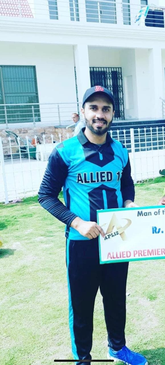 Basit Ahmed cricket player profile photo