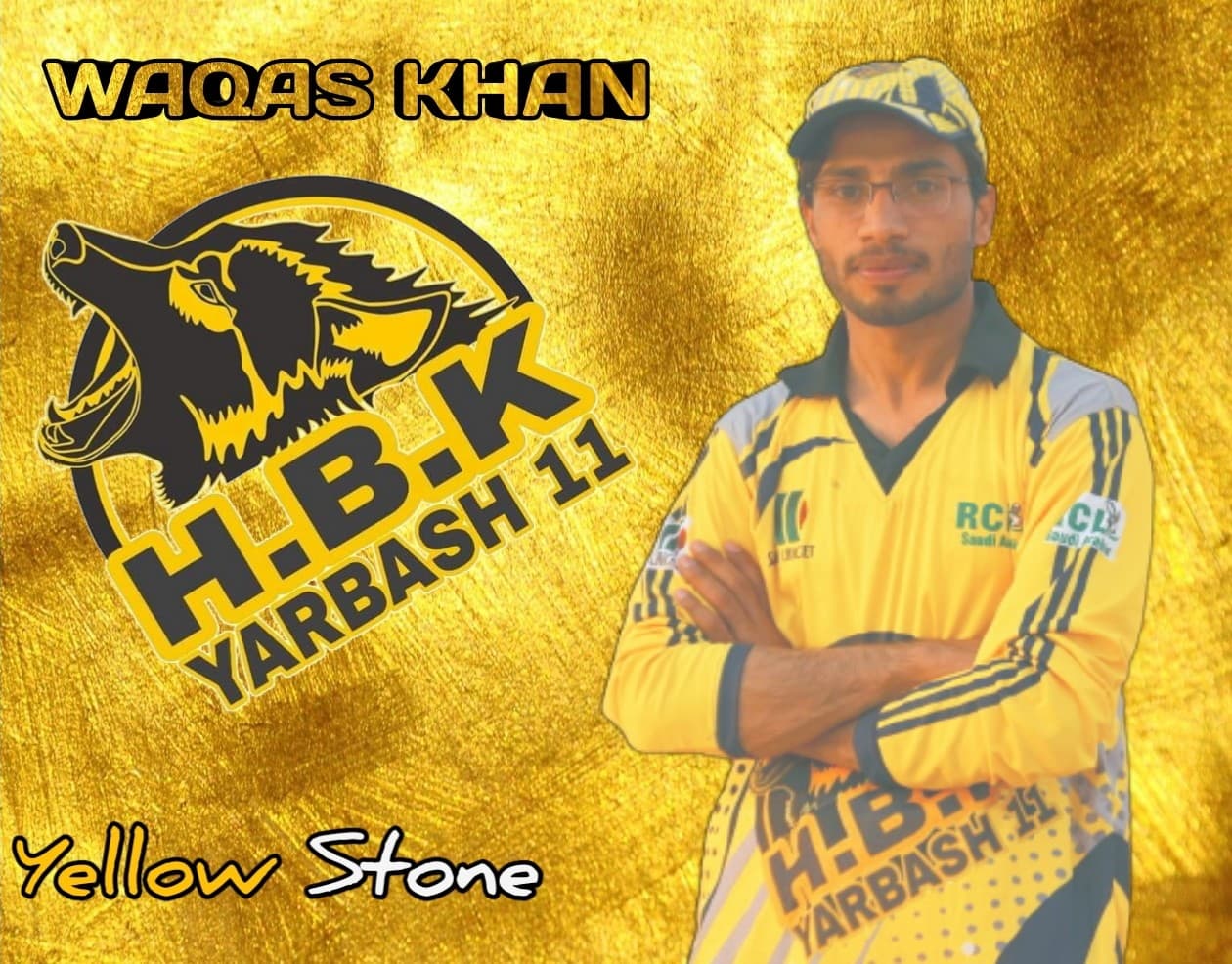 Waqas Ahmad cricket player photo