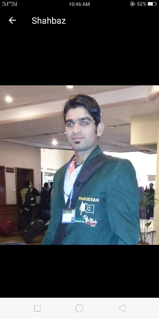 SHAHBAZ cricket player photo