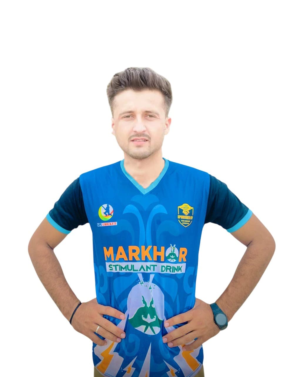 A KHALIQ cricket player photo