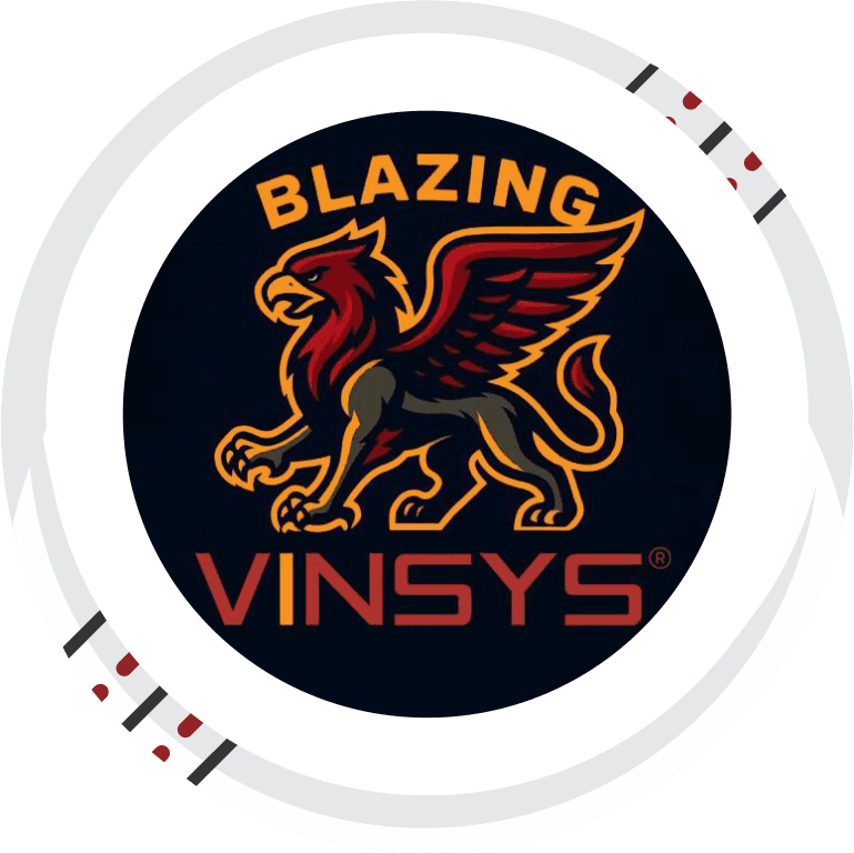 Vinsys Blazing Griffins team logo