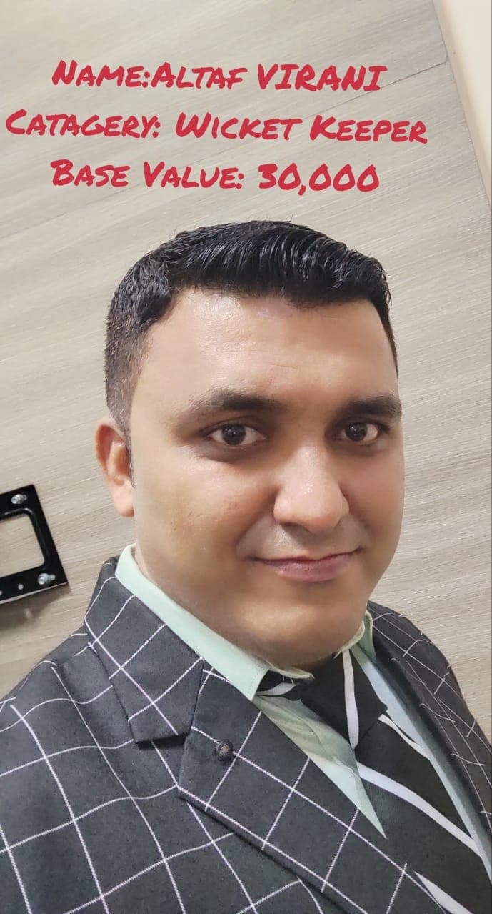 ALTAF VIRANI cricket player profile photo