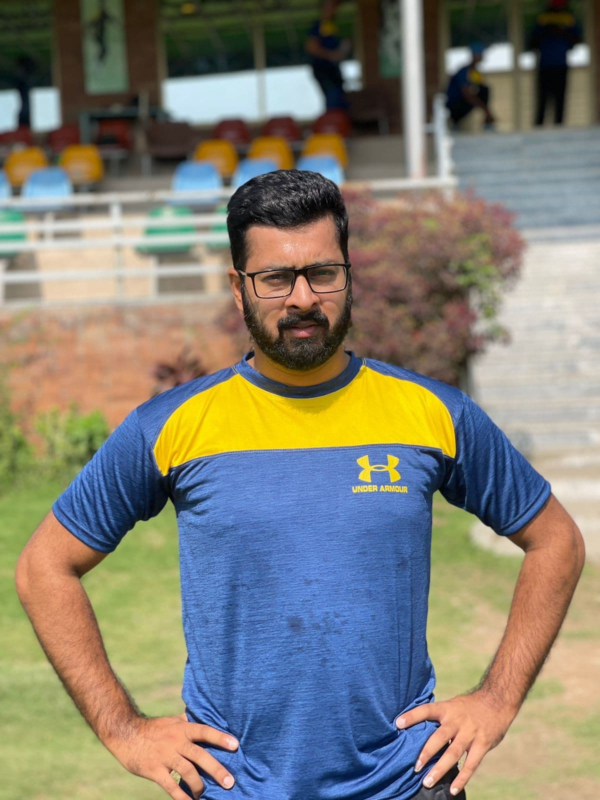 syed kazim raza cricket player profile photo