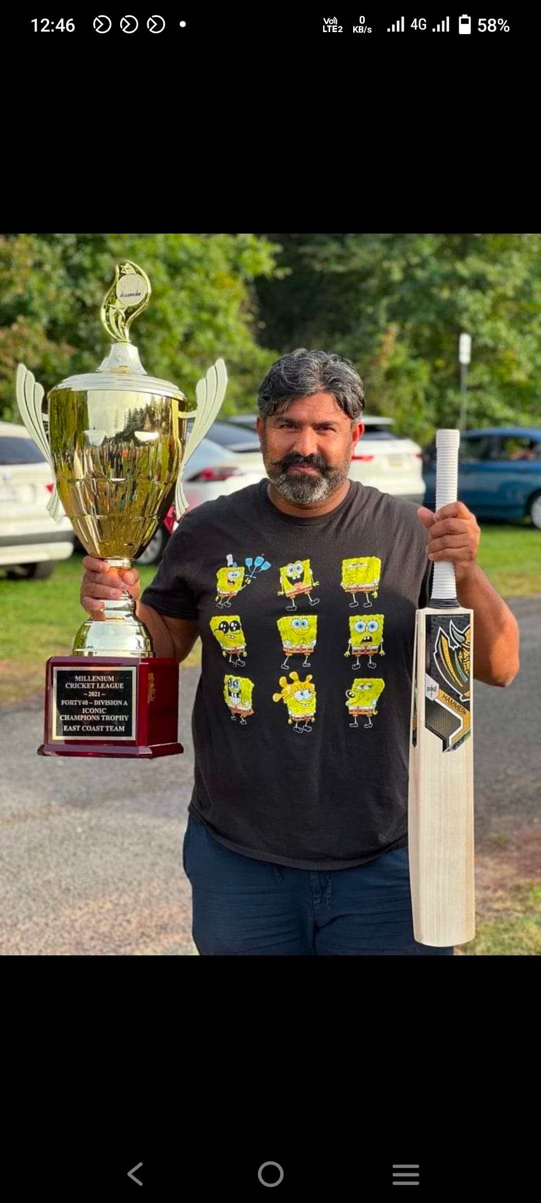 Umer Farooq cricket player photo