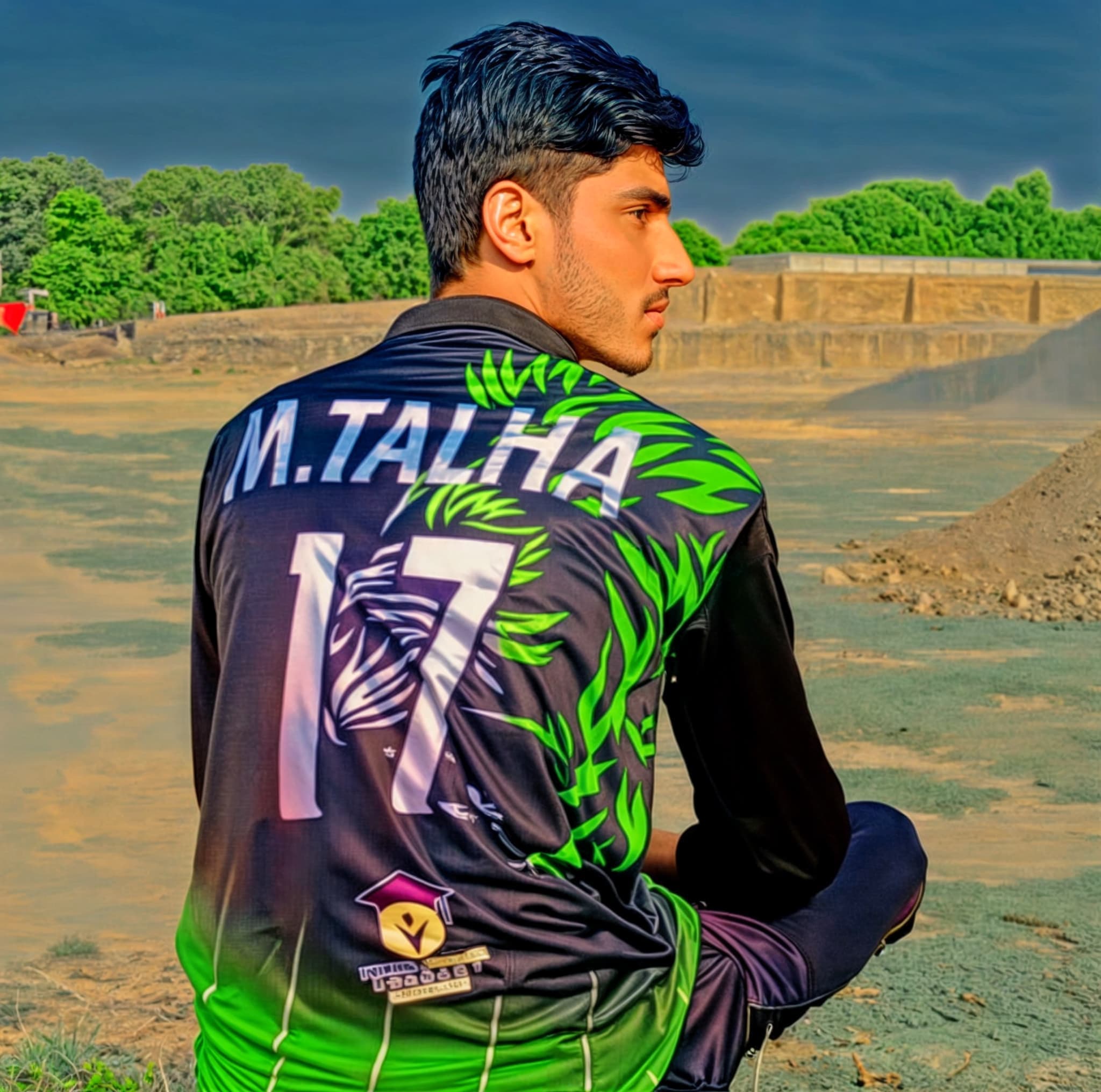 Talha Munir cricket player profile photo