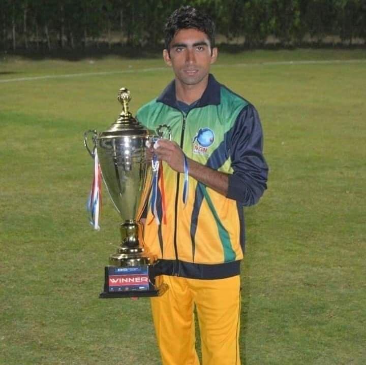 Zahid Chandia cricket player photo
