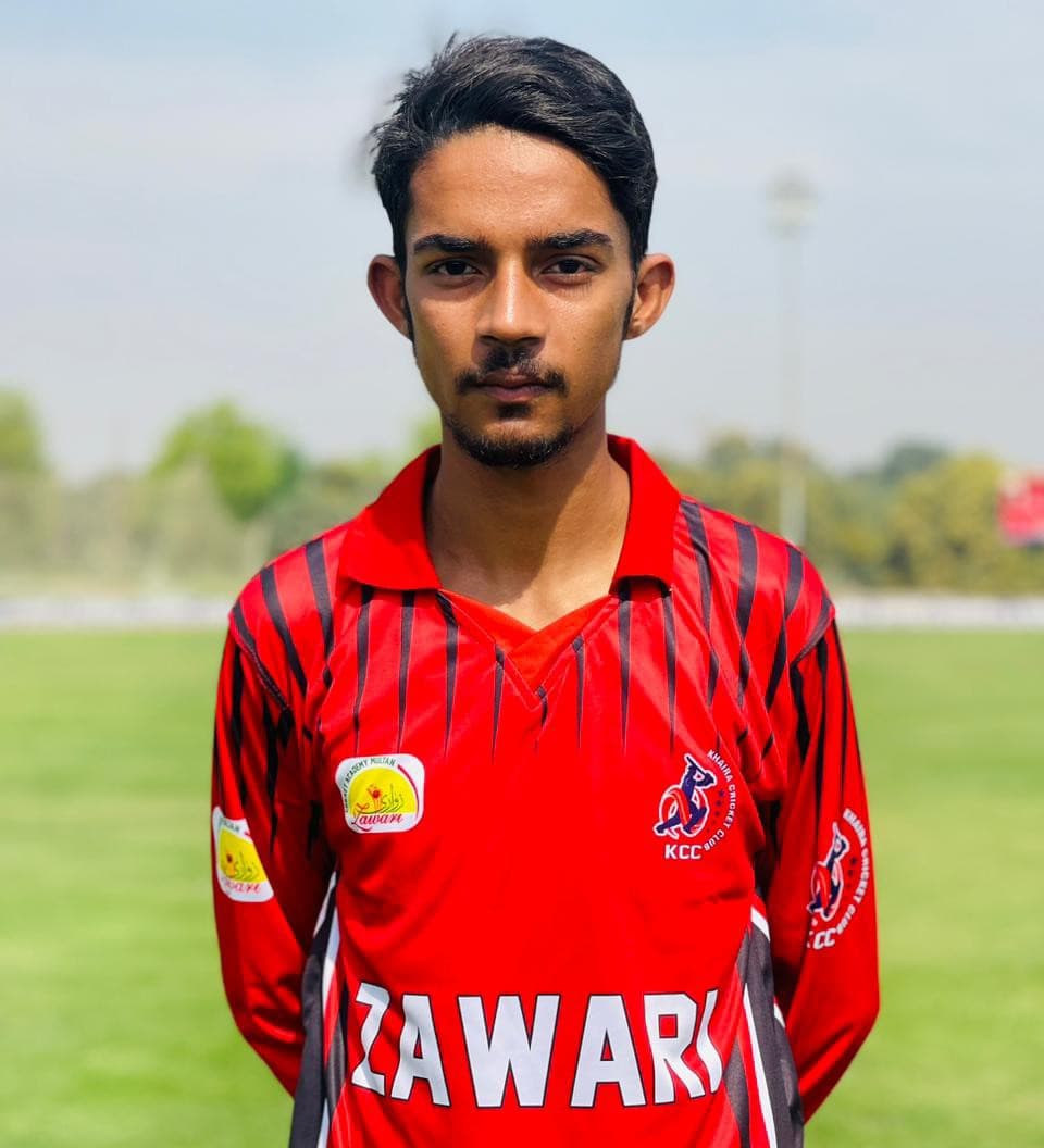 Shahzaib Shakri cricket player profile photo