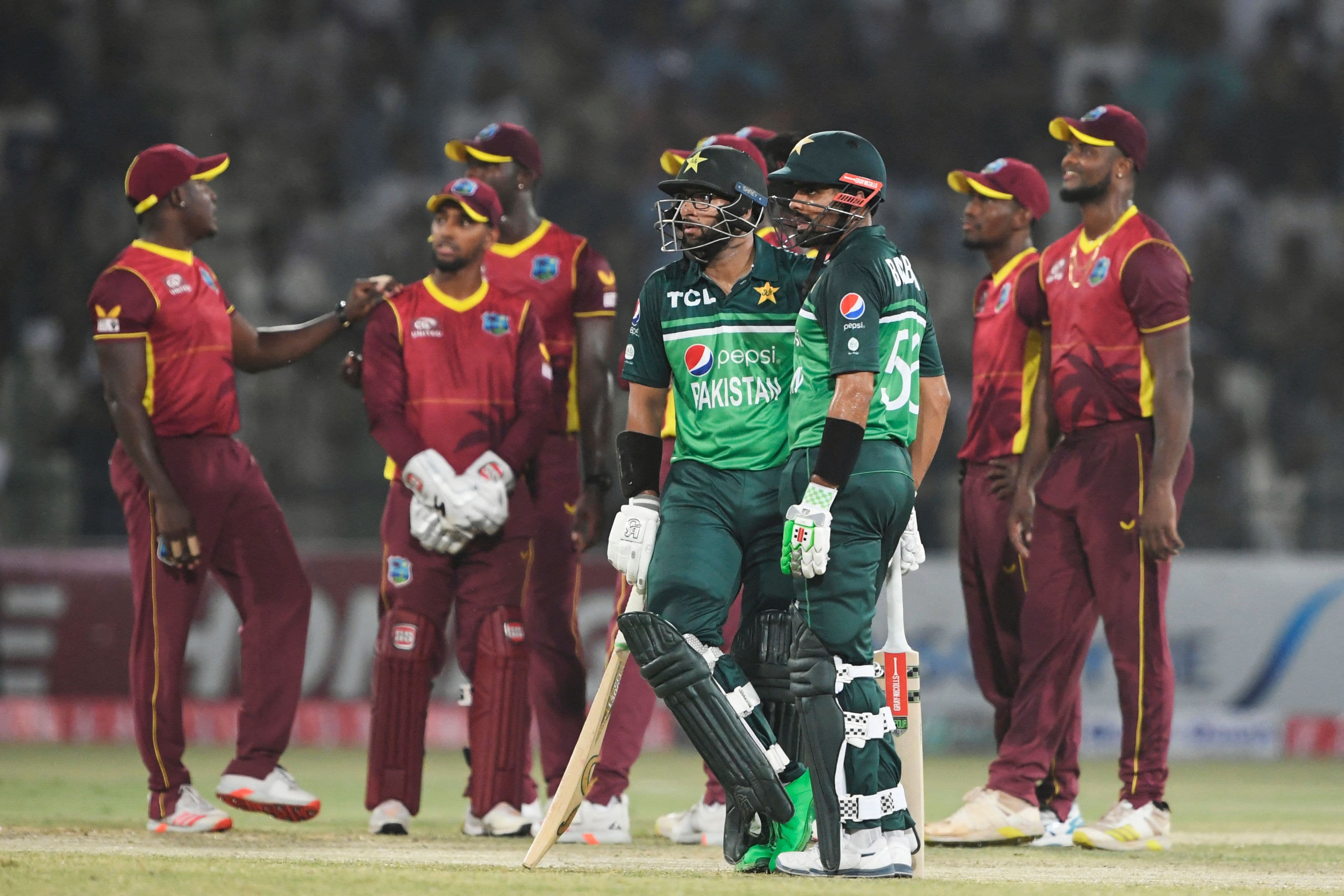 Pakistan’s elite batting display downs West Indies in Multan