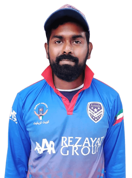 Arjun Suresh cricket player photo