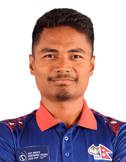 ROHIT POUDEL cricket player profile photo