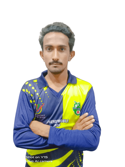 Shahid Jnr. cricket player photo
