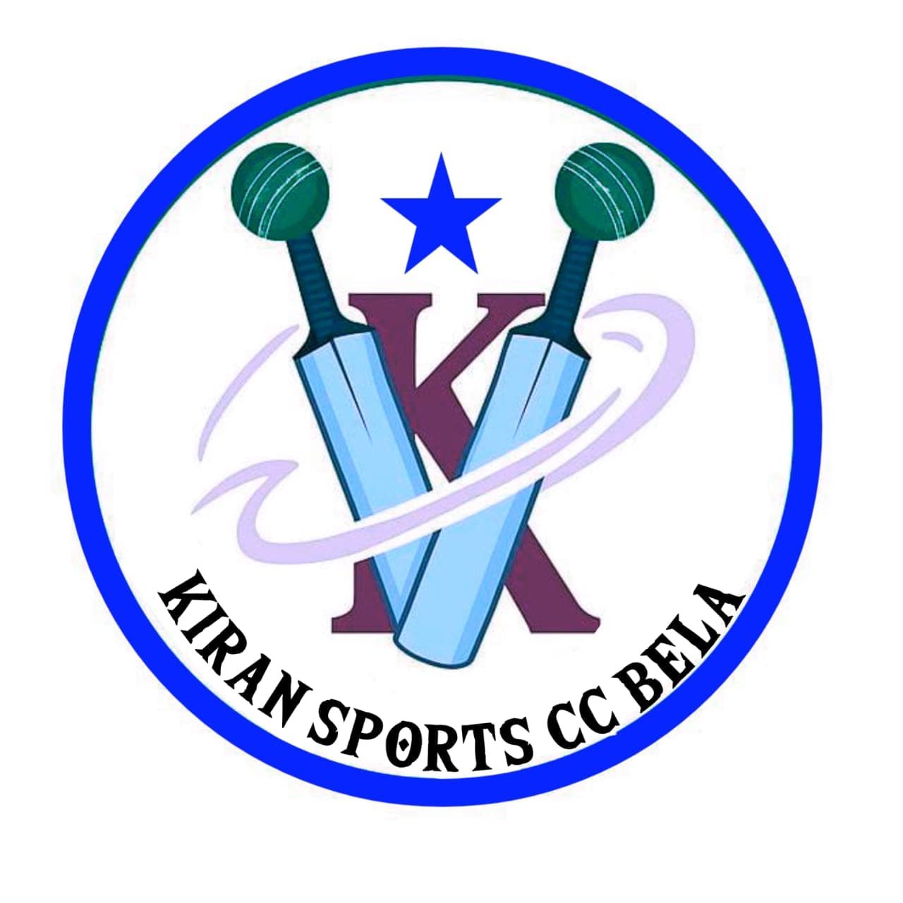 Kiran Cricket Club team logo