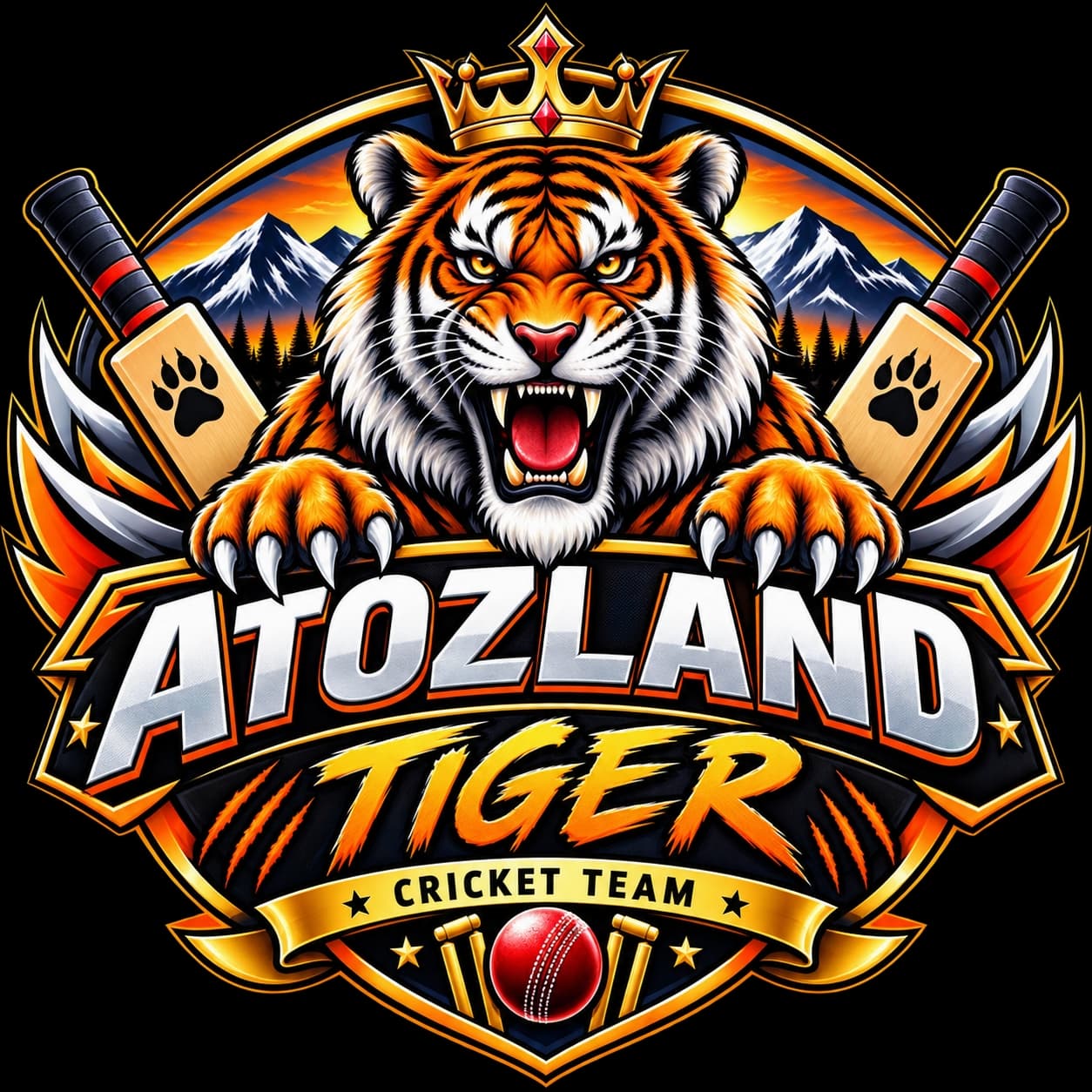 Atozland Tiger team logo