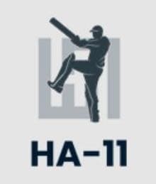 HA XI The Warriors team logo