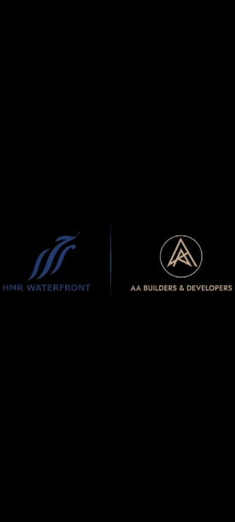 AA Builders & Developers/ HMR Waterfront team logo