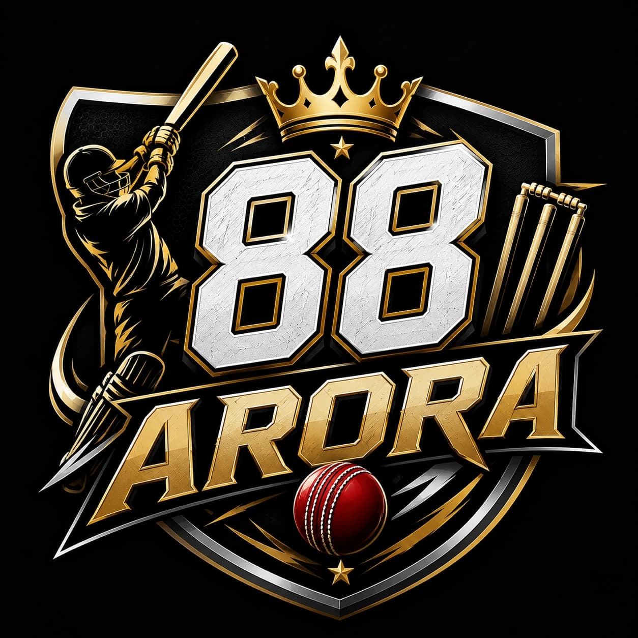 88 cricket club team logo