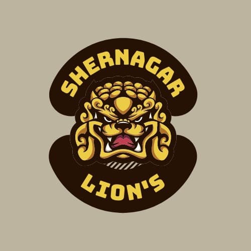Shernagar Lions team logo