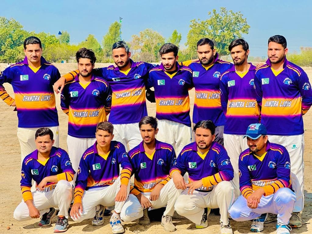 Dhandhra Cricket Club team logo