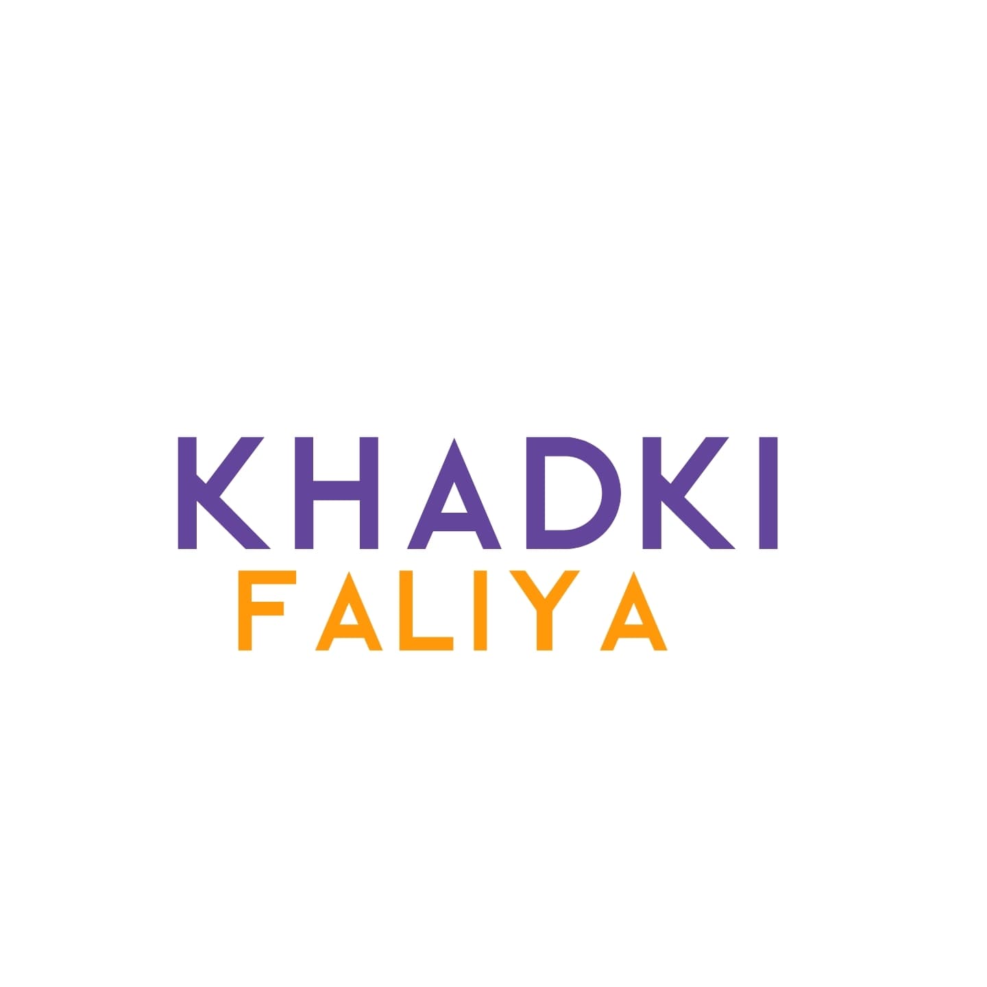 KHADKI FALIYA