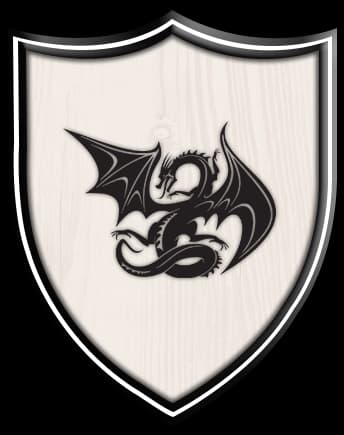 Larkana Dragons team logo