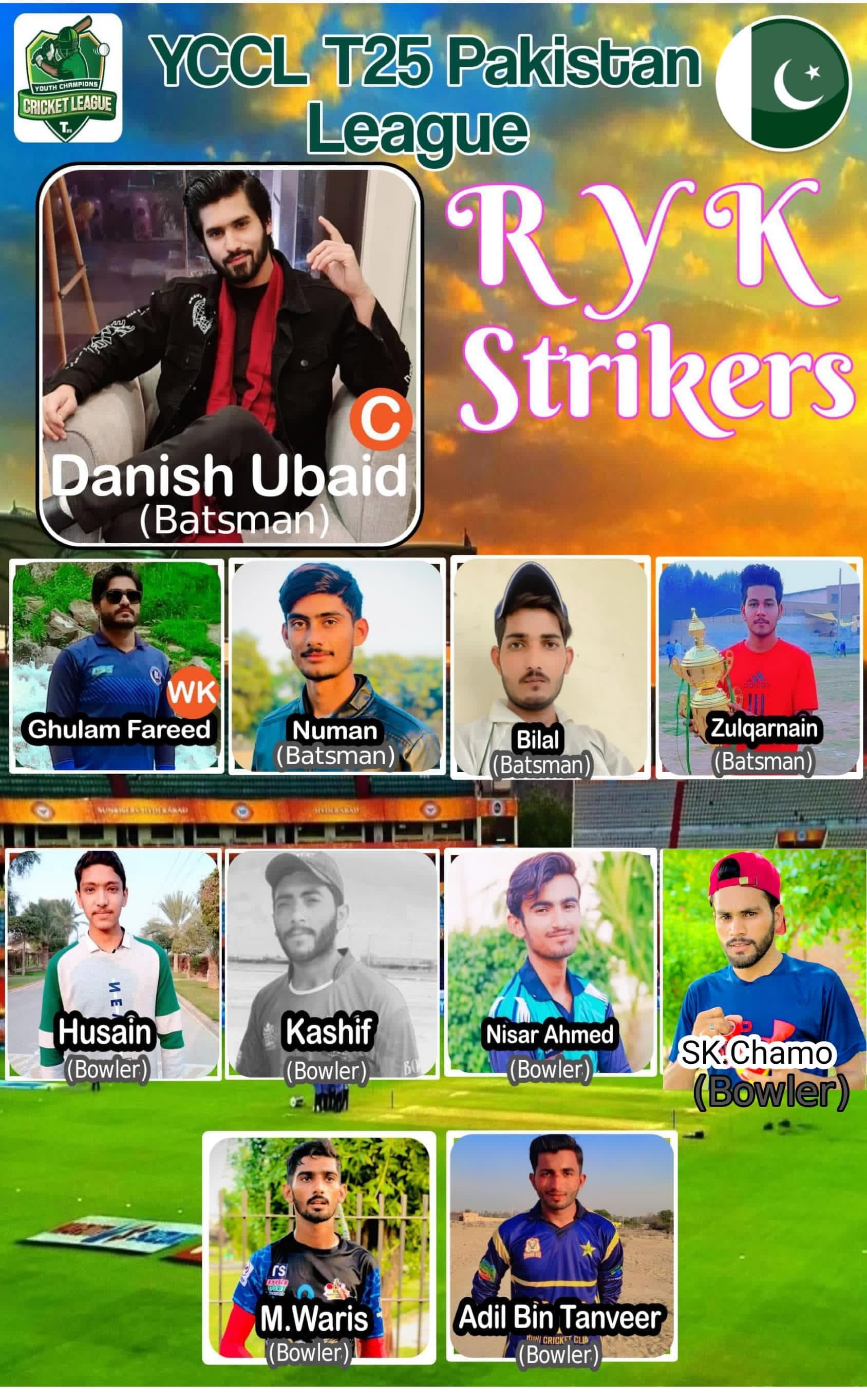 RYK Strikers team logo